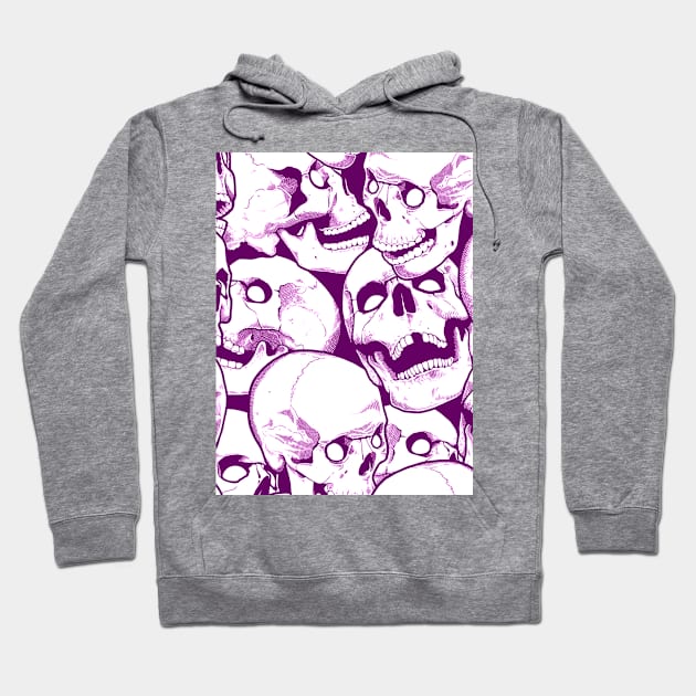 Skull Halloween Hoodie by igzine